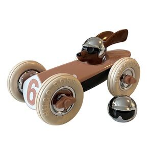 PLAYFOREVER RUFUS WELLER PINK COLLECTOR RACE CAR HUGO BOSS COLLABORATION